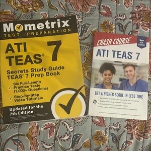 ATI TEAS 7 Prep Book and Crash Course